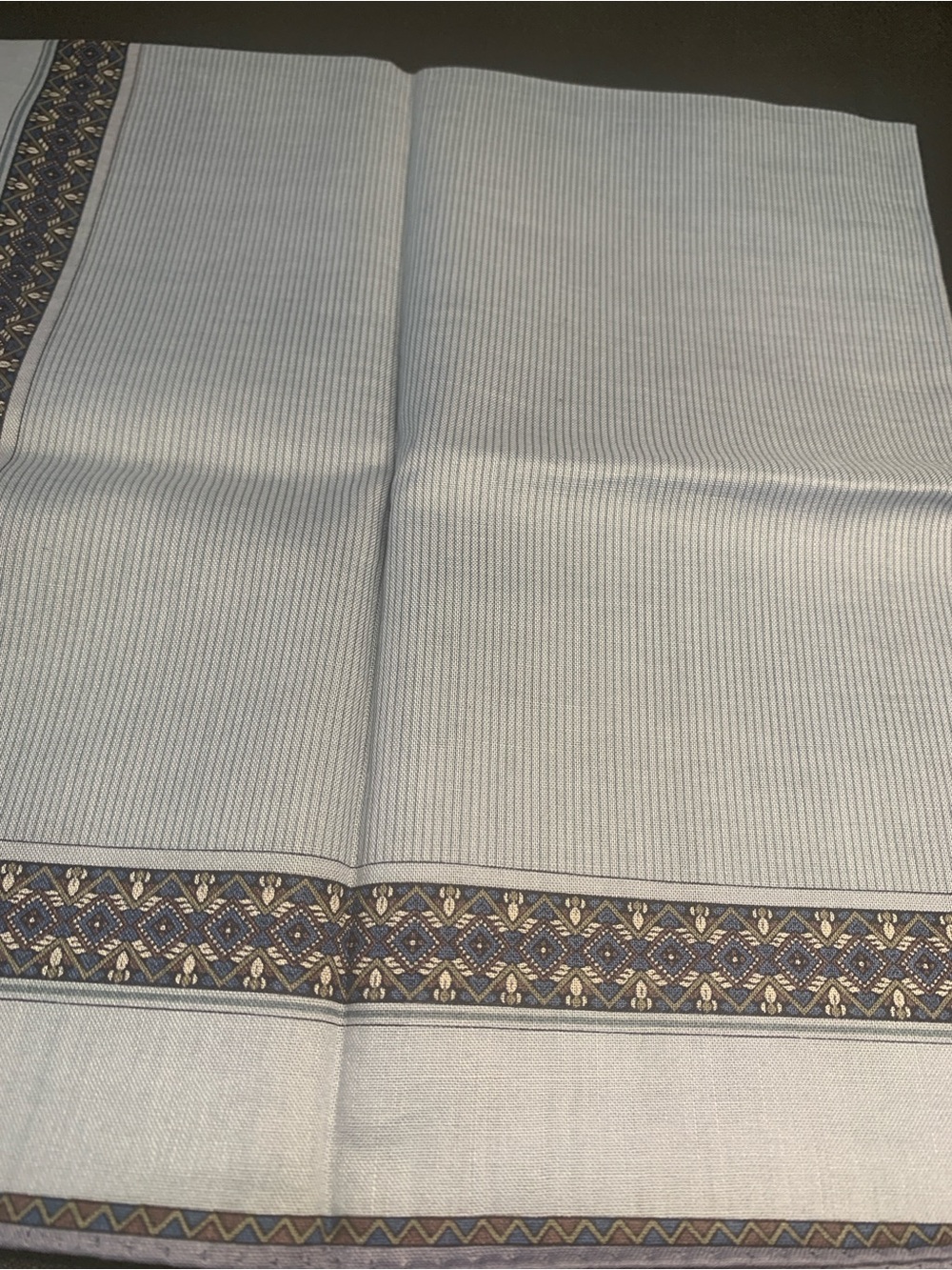 Yves Saint Laurent Handkerchief- Light Blue & Lavender - Picture 6 of 13